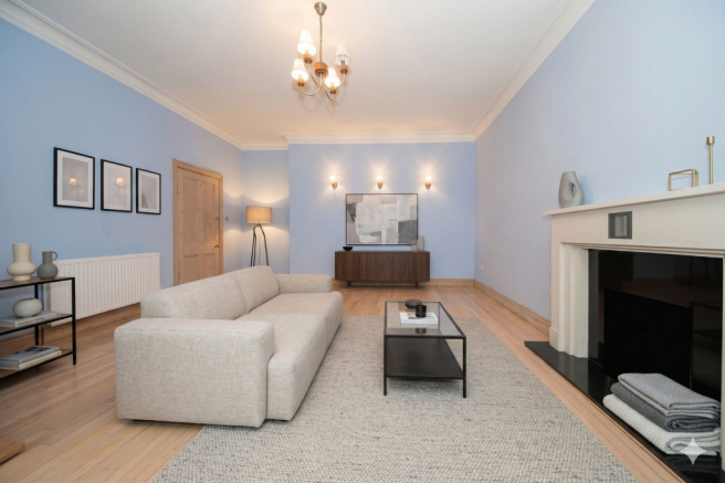 Virtually Staged Lounge