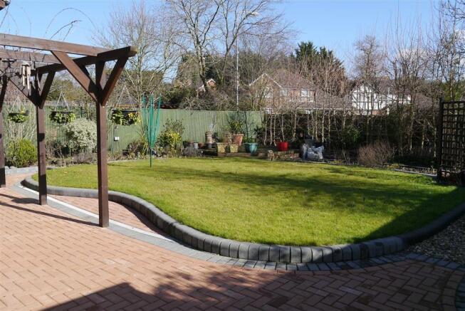 Rear garden