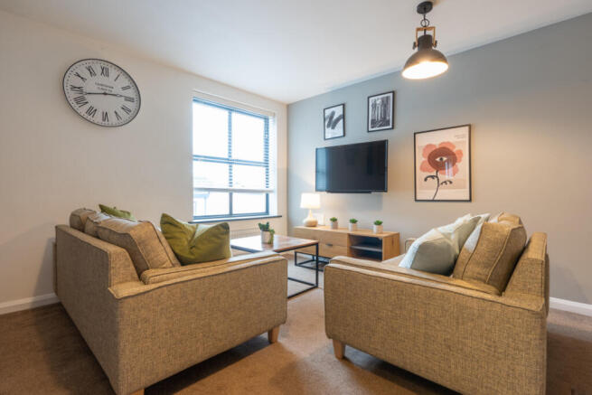 Hope Court Flat 4 living room 4