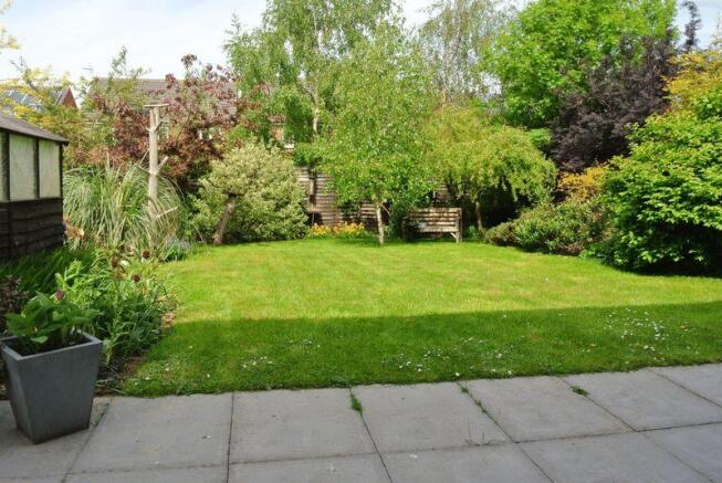 Rear garden