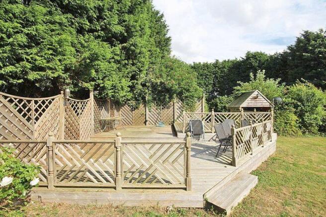 Decked area