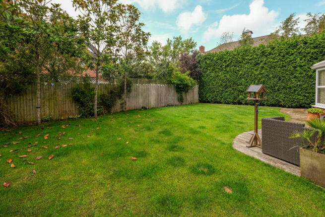 Rear garden