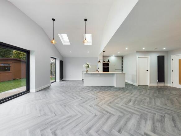 Kitchen/Living and Dining room