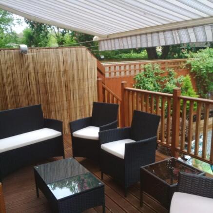 shared garden deck