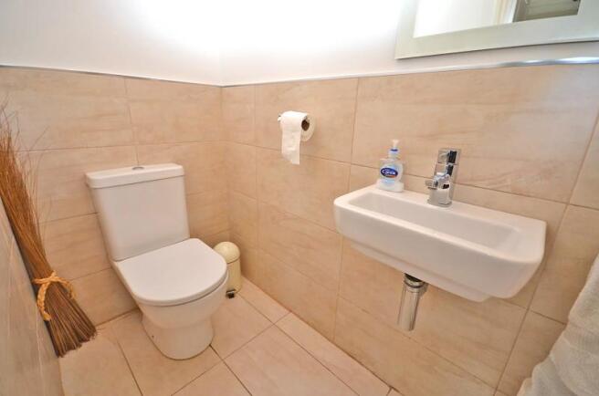 Downstairs cloakroom