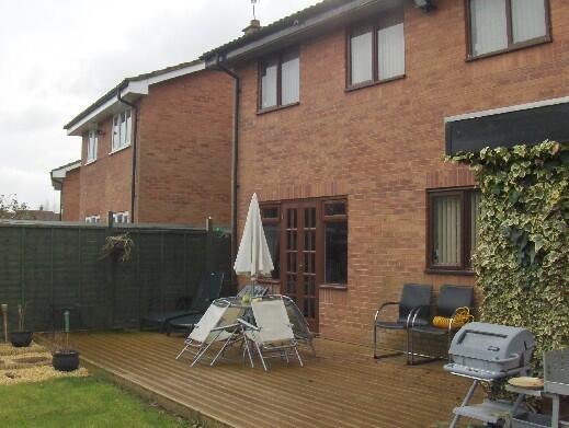 Decking to the rear