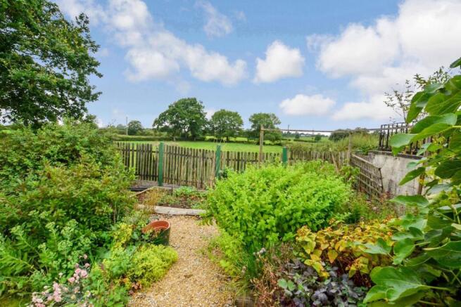 The gardens and views
