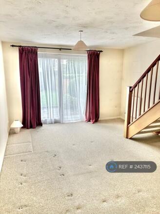 Patio Doors In Living Room Out To Garden