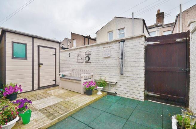 Rear yard 