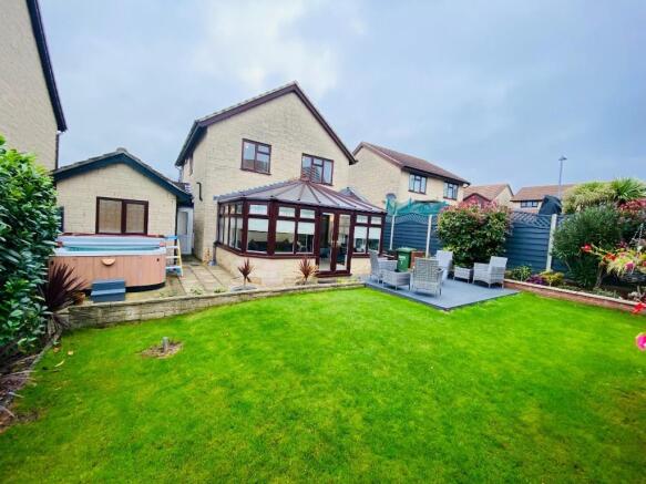 Rear garden