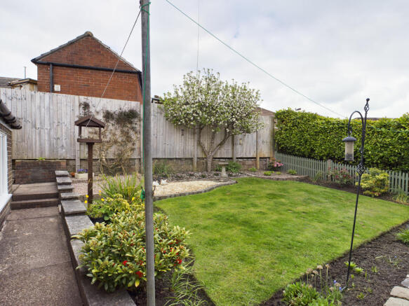Rear of Property