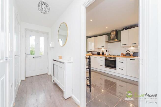 Kitchen and entrance hall