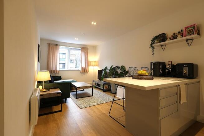 Open Plan Kitchen And Living Room
