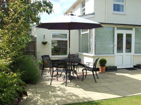 Patio area