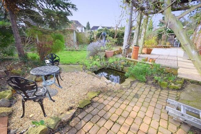 Rear garden