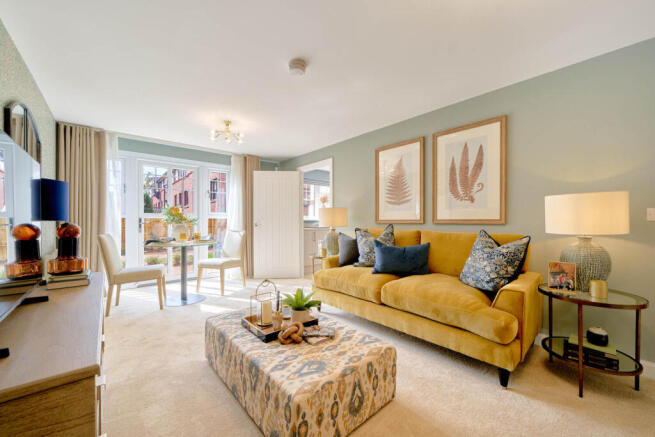 Show home living room
