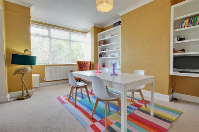 THROUGH LOUNGE AND DINING ROOM