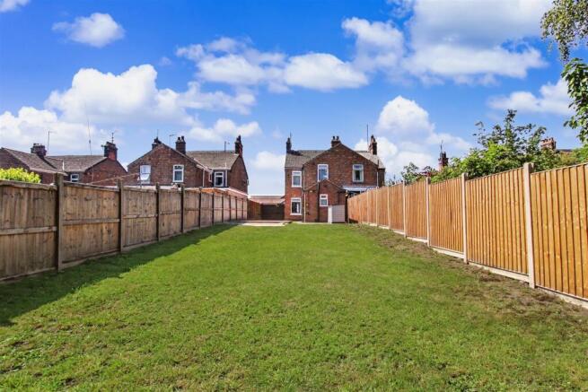 Rear of Property