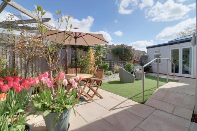 Rear garden