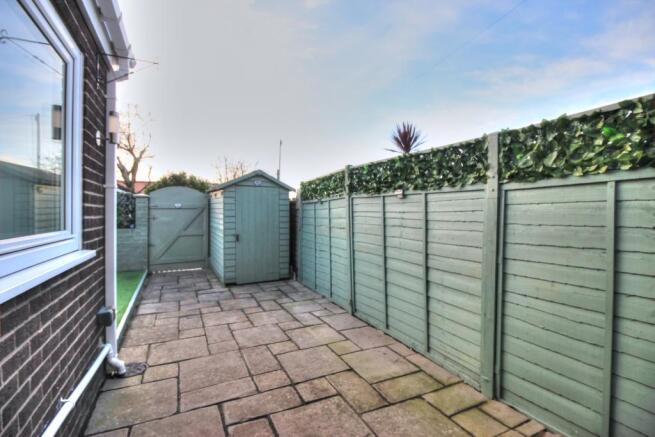 Rear garden
