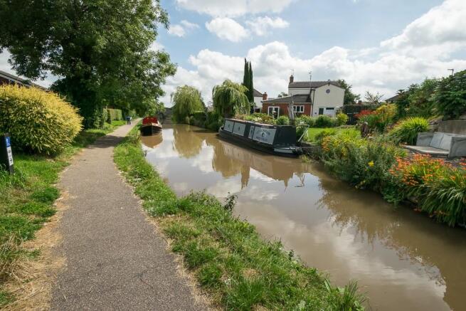 Canal to the rear