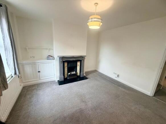 Front elevation living room