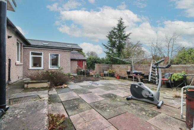 Rear garden