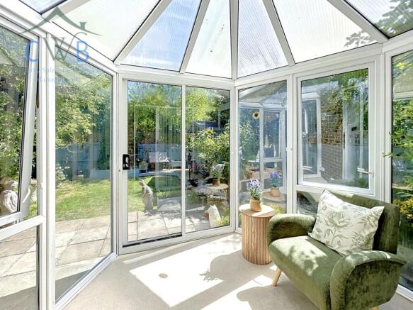 Conservatory overlooking the Garden.