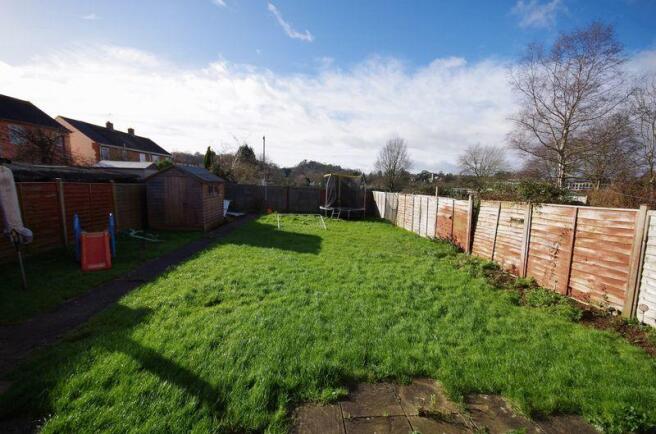 Rear garden