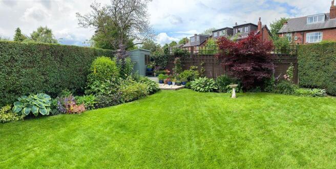 Garden at Back