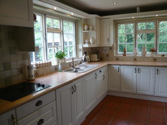 Kitchen through to lounge