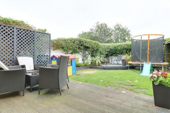 Rear garden
