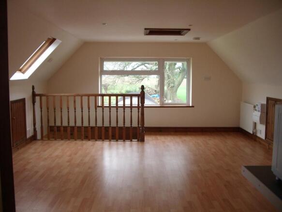 Studio above garage