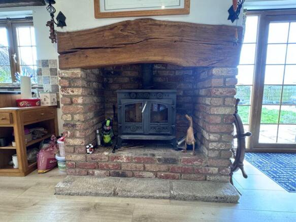 Kitchen Fireplace