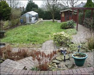 Rear garden