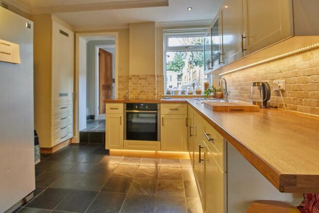 Refitted dining kitchen to rear