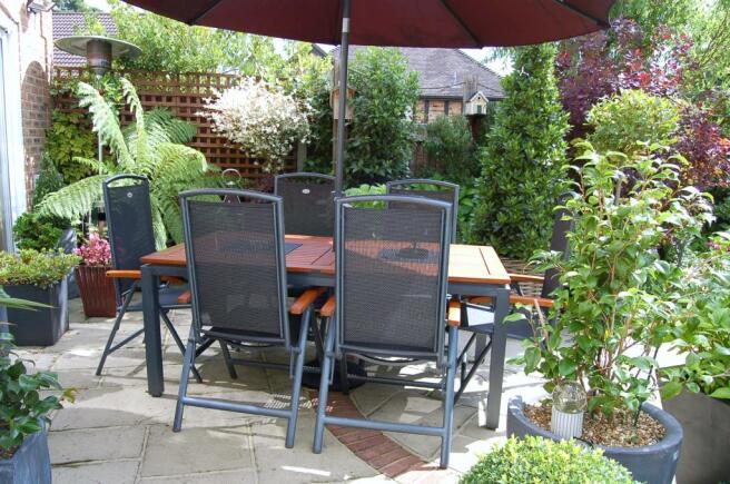 Rear garden