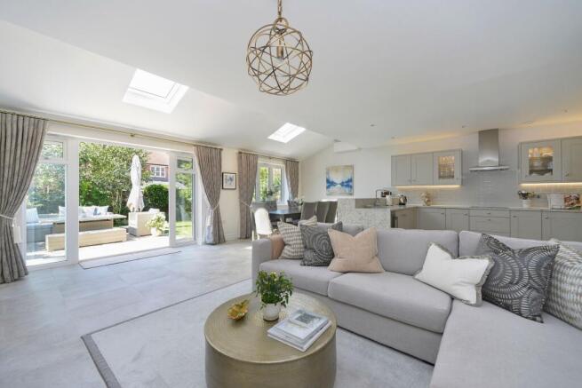 Open Plan Kitchen Family Room