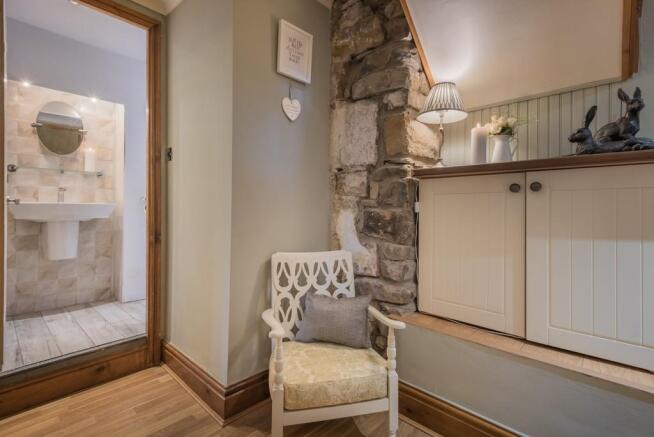 Exposed stonework