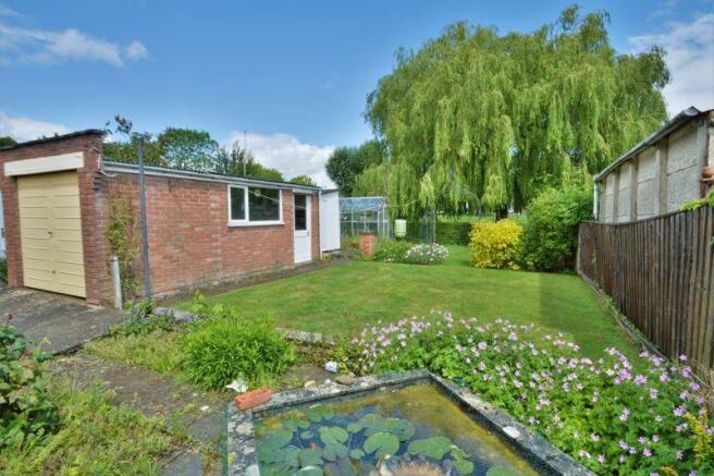 Rear garden