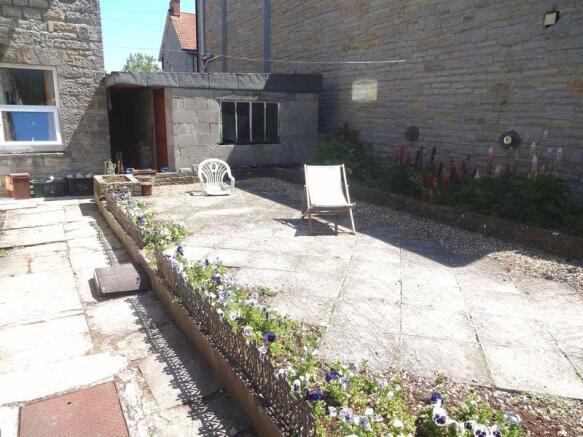 Rear Patio Area