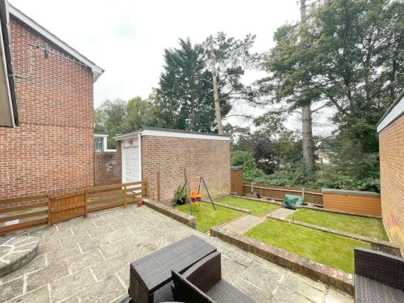 Rear garden