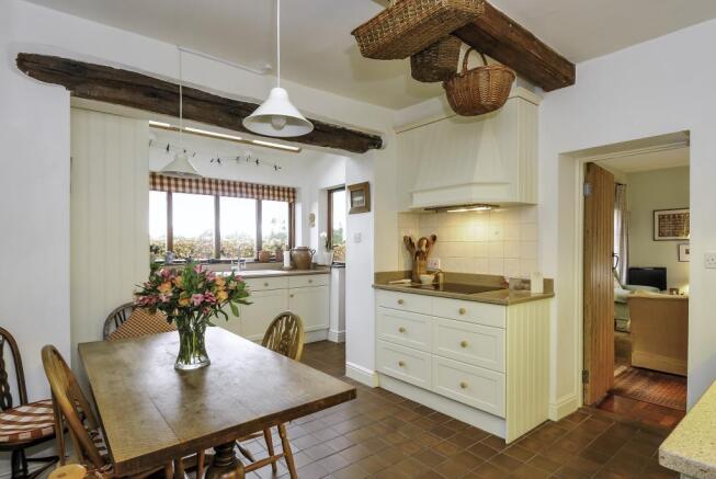 Open Plan designed kitchen and breakfast room