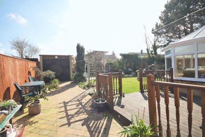 Rear garden