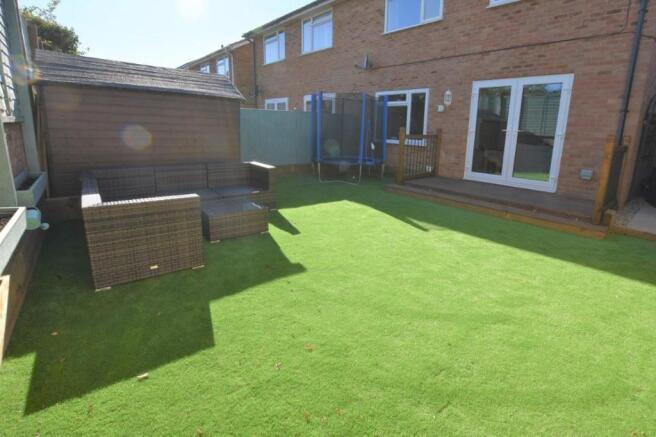Rear garden