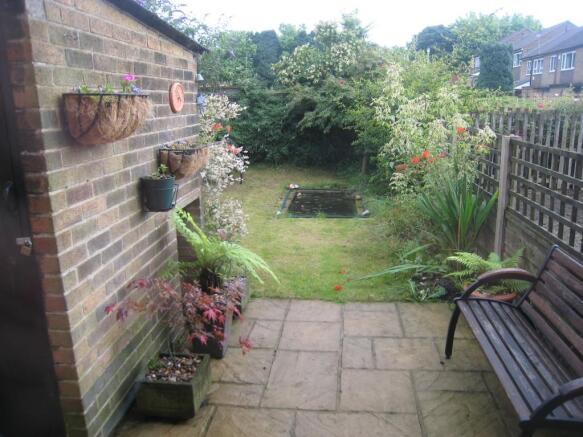 Rear garden