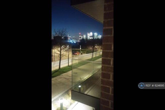 Bedroom Window View At Night