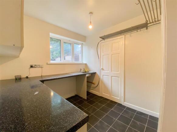 The utility room