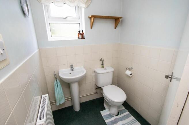 Ground floor cloakroom