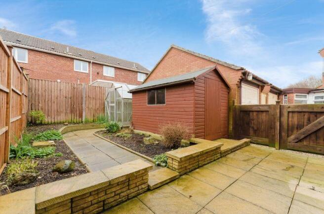 Rear garden